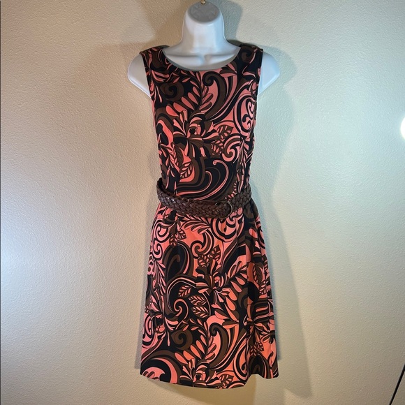 Connected Dresses & Skirts - Connected Vintage Retro Patterned Dress, Size 6